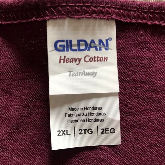 NEW Hillman College Unisex Tank Top - Maroon 2XL - Picture 4 of 7